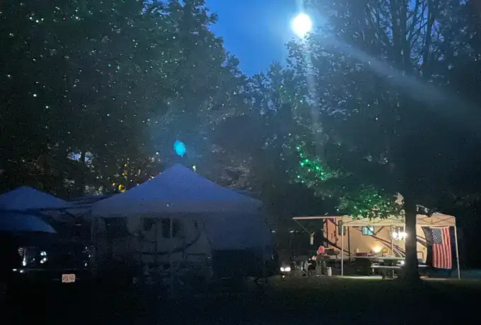 Guest photo from the campground